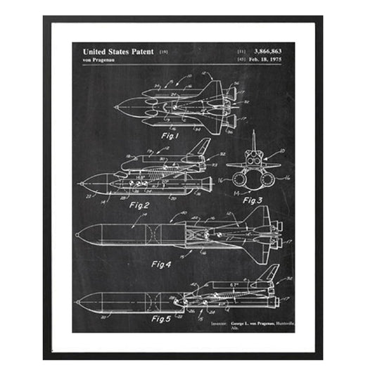 Poster Scientifique Navette Spatiale