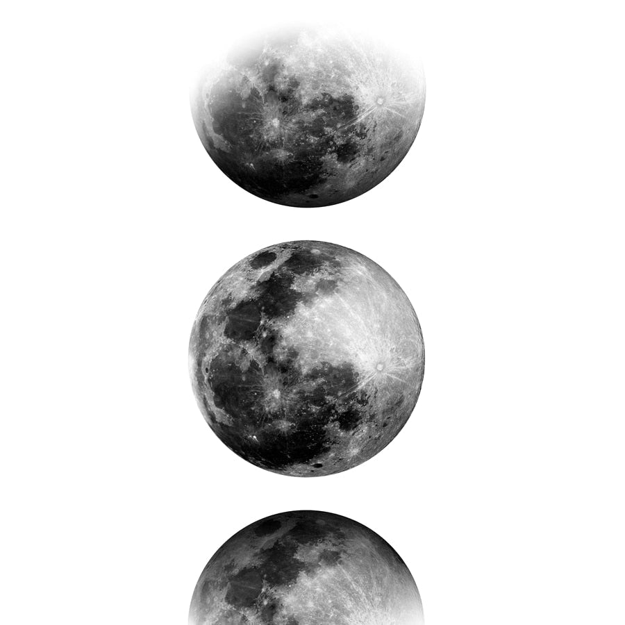 Posters Les Phases de la Lune