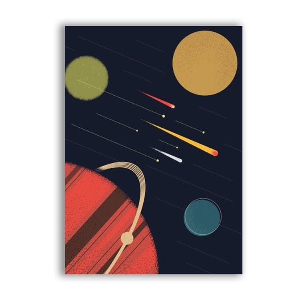 Posters Astronomie pour Enfants