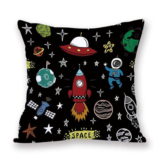 Housse de Coussin En Route Vers l'Espace Default Title