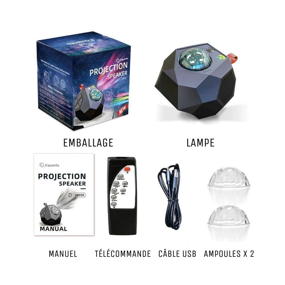 Projecteur LED Ciel Étoilé