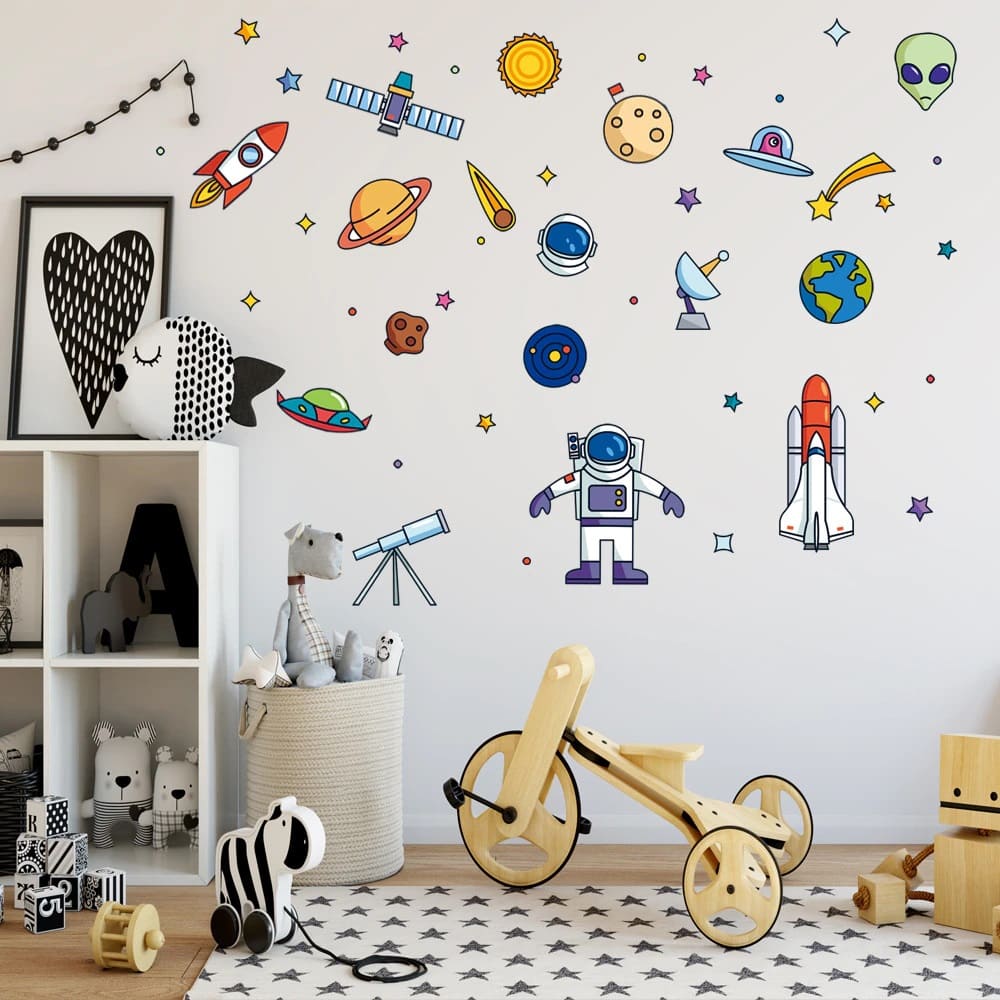 Stickers Espace Astronaute