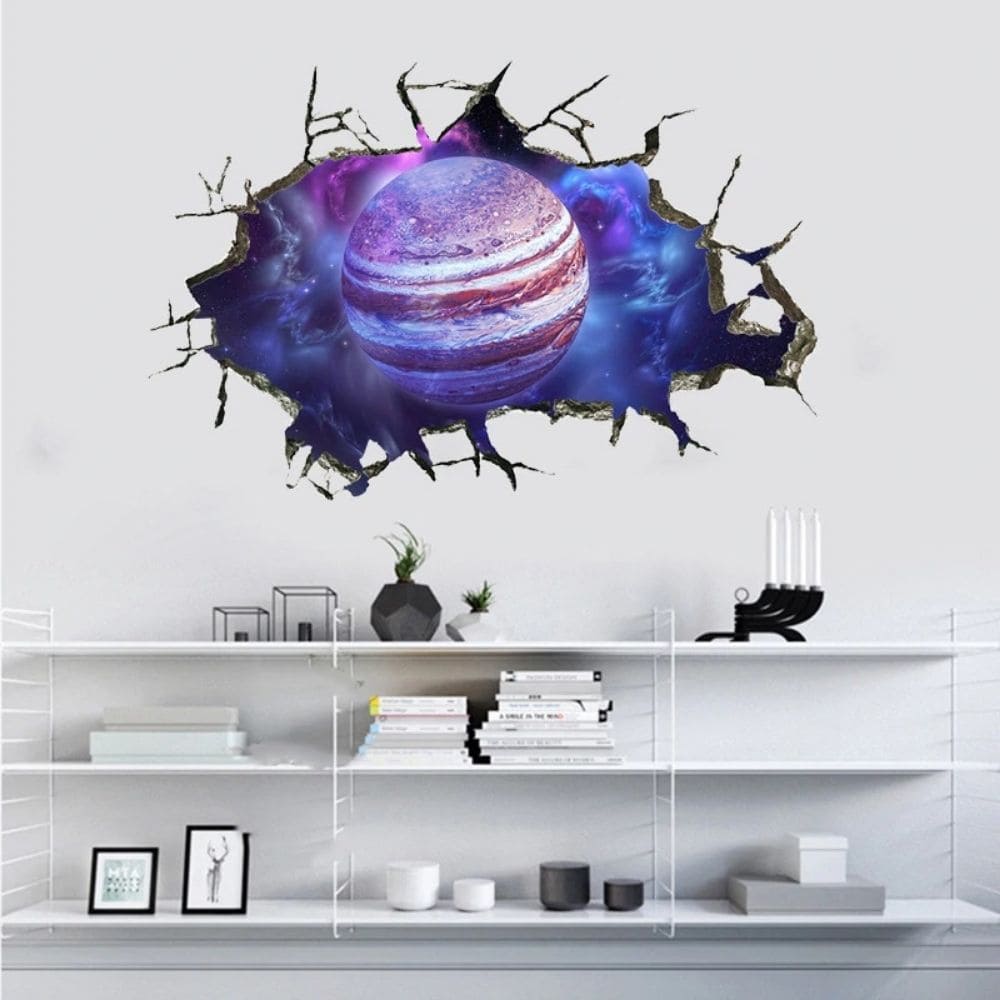 Sticker Mural 3D Jupiter Default Title