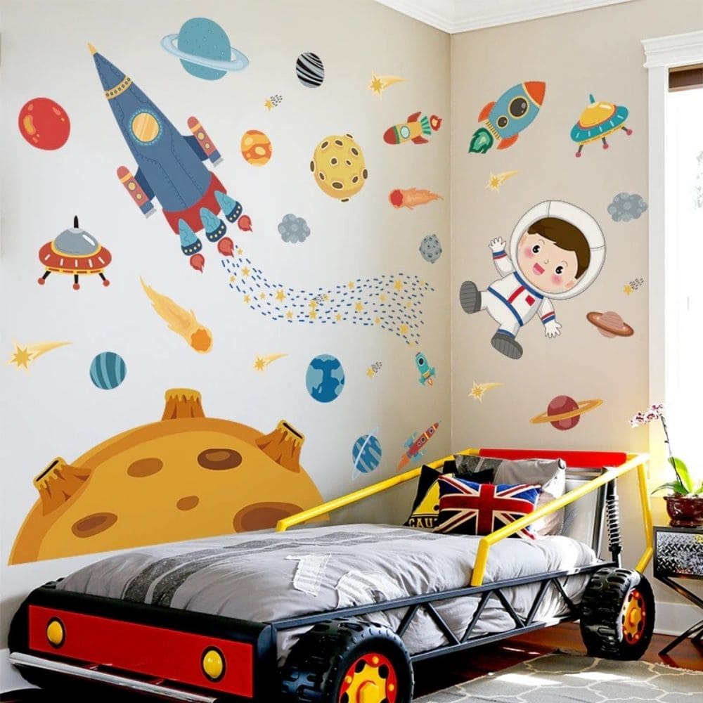 Sticker Mural Spatial pour Enfants Default Title