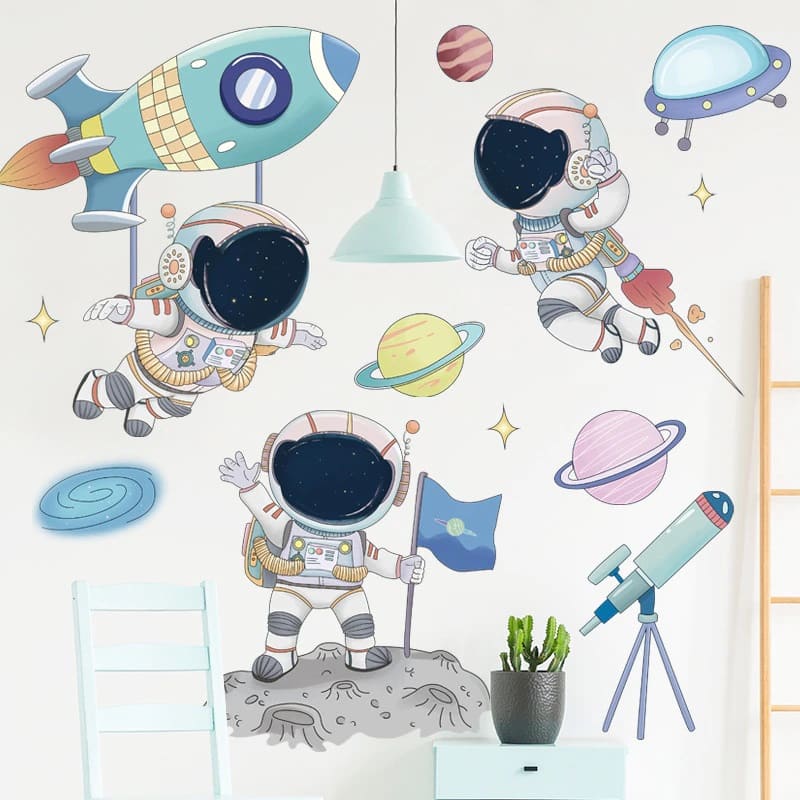 Stickers Petits Astronautes à la Conquête de l'Espace