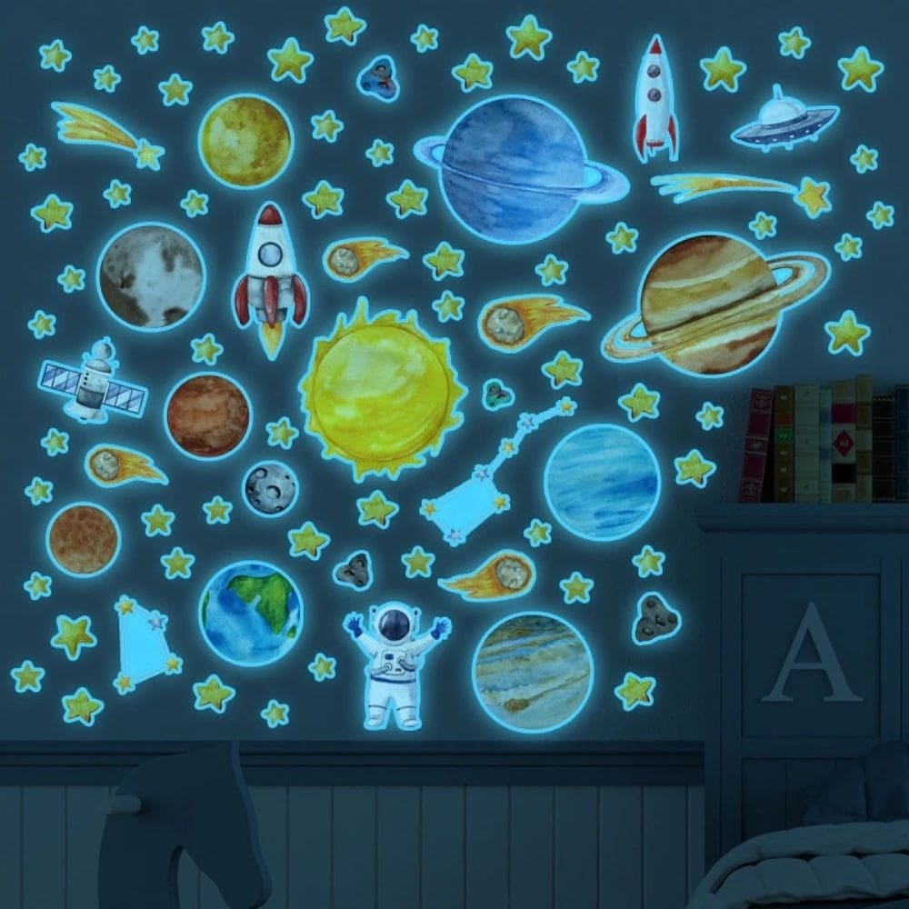 Stickers Chambre d'Enfant sur l'Espace