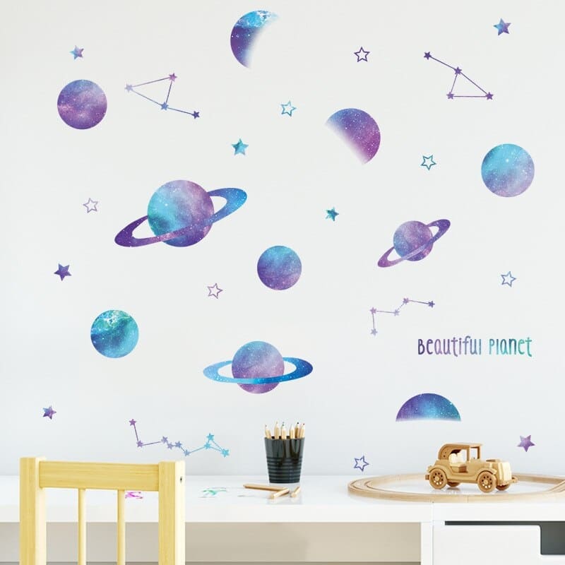 Stickers de Planètes et Constellations