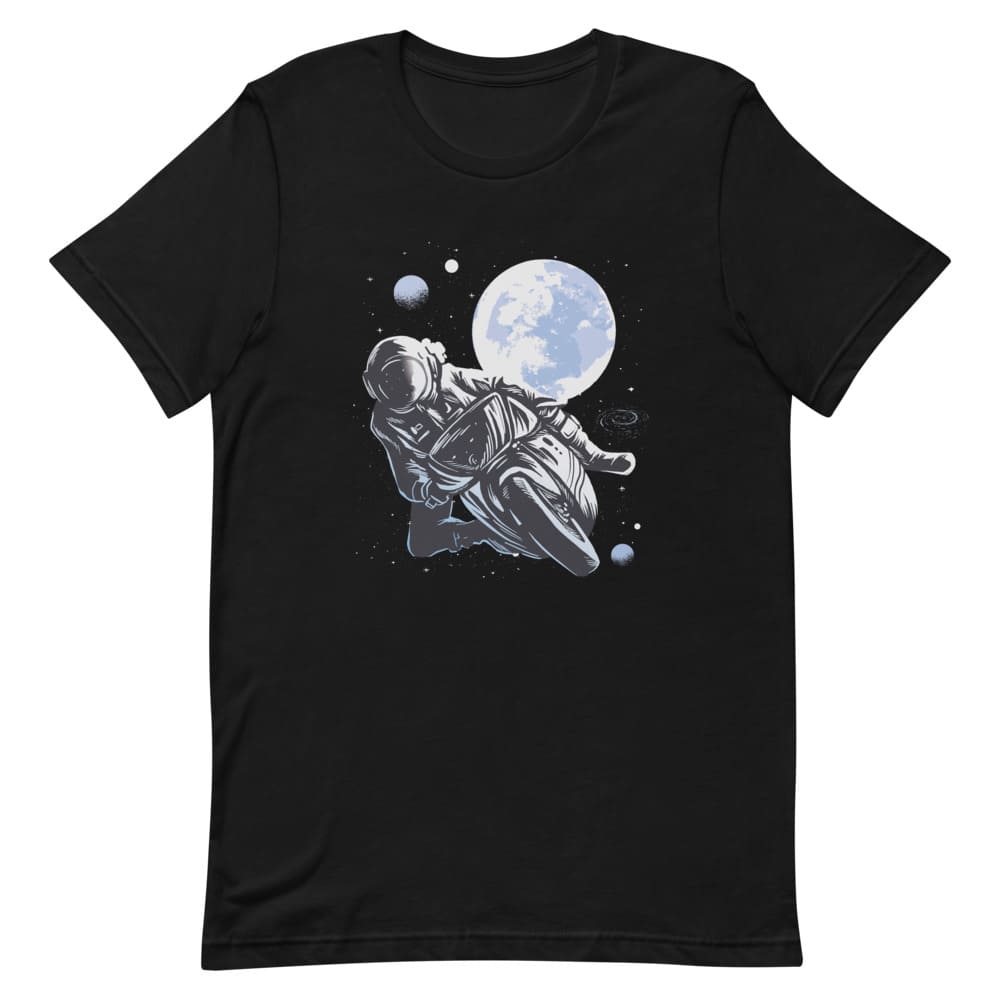 T-shirt Astronaute en Moto