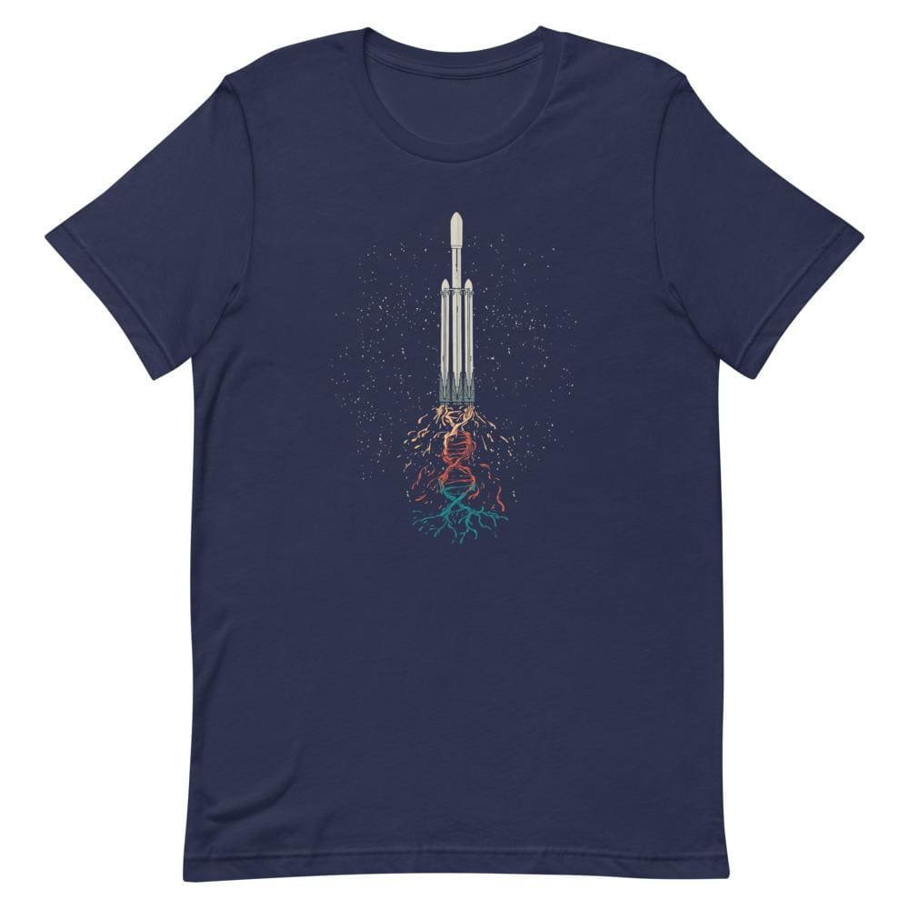 T-shirt Fusée SpaceX Bleu Marine