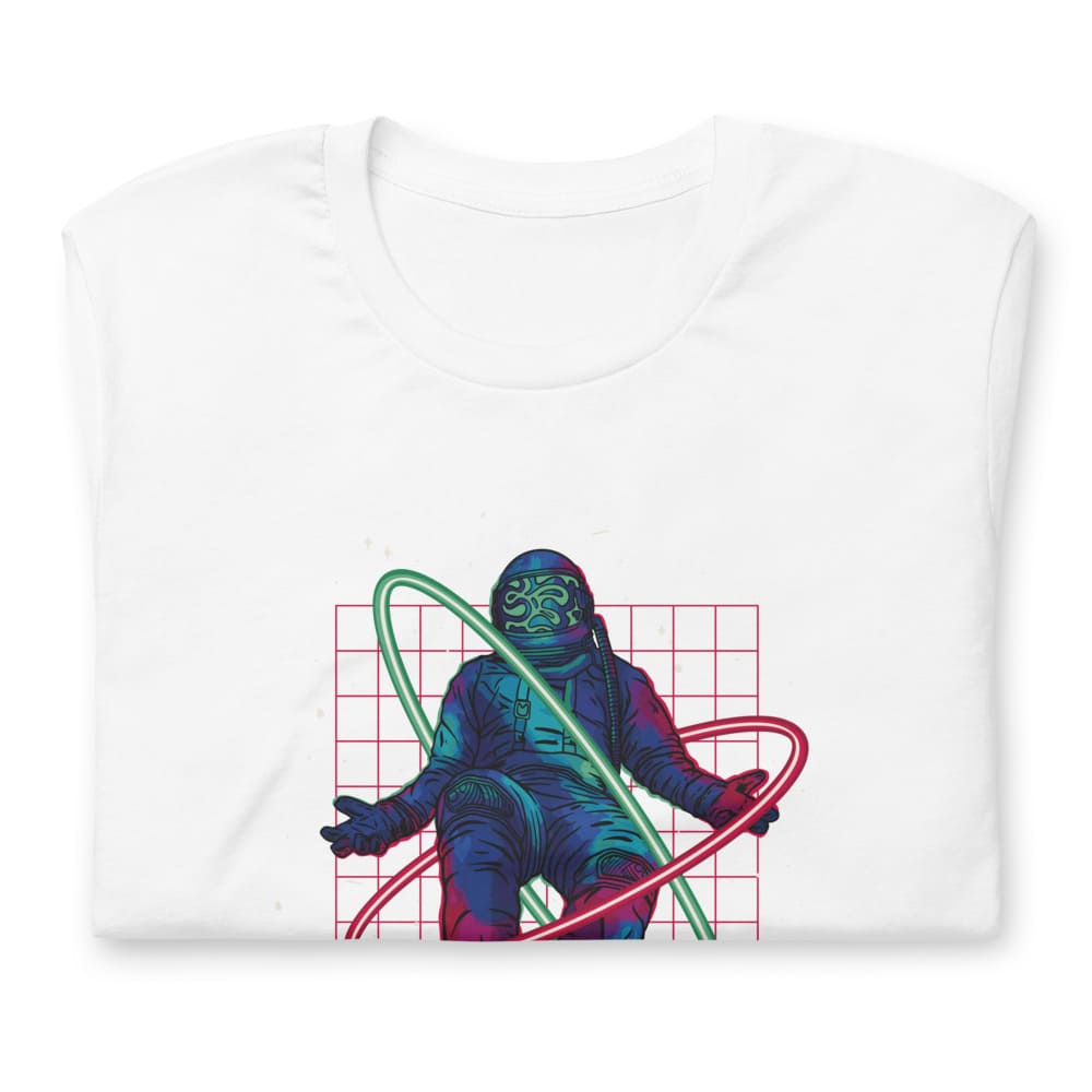 T-shirt Astronaute Néon