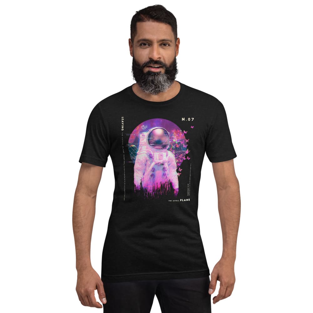 T-shirt Astronaute Retro Wave