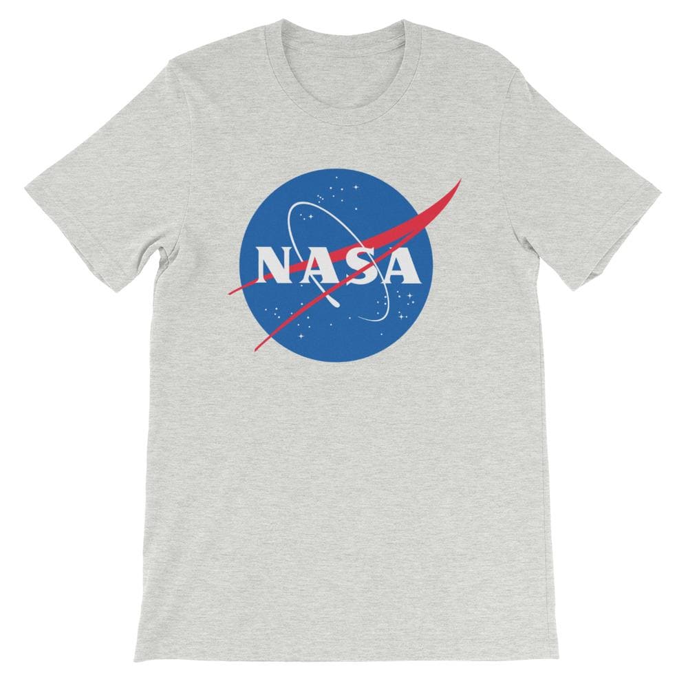 T-Shirt NASA "Meatball" Gris Chiné Athlétique