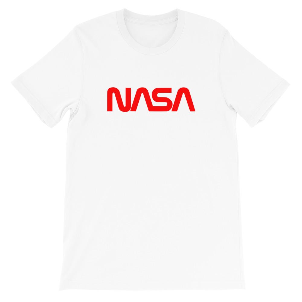 T-shirt NASA "Worm" Blanc