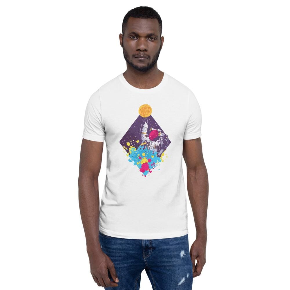 T-shirt Astronaute Abstrait