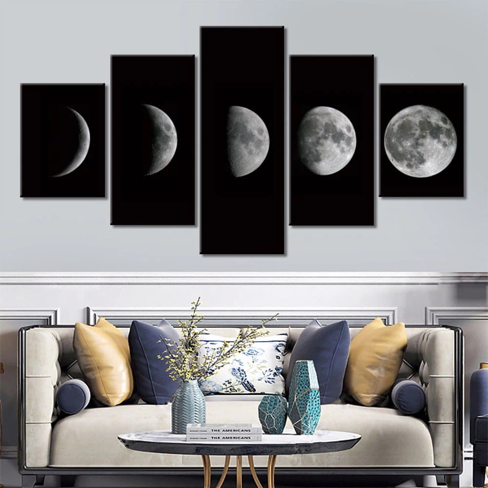 Tableau Phases de la Lune