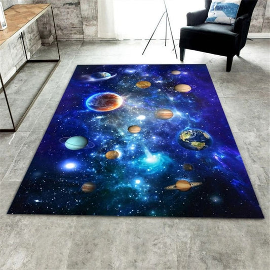 Tapis Planètes dans l'Espace Cosmique