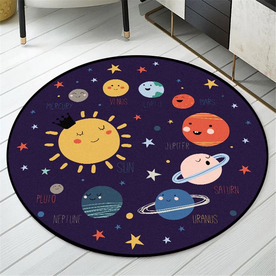 Tapis Rond Planétaire