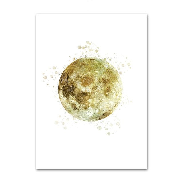 Poster Astronaute | Lune Lune