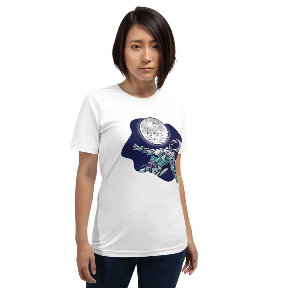 T-shirt Astronaute Pleine Lune